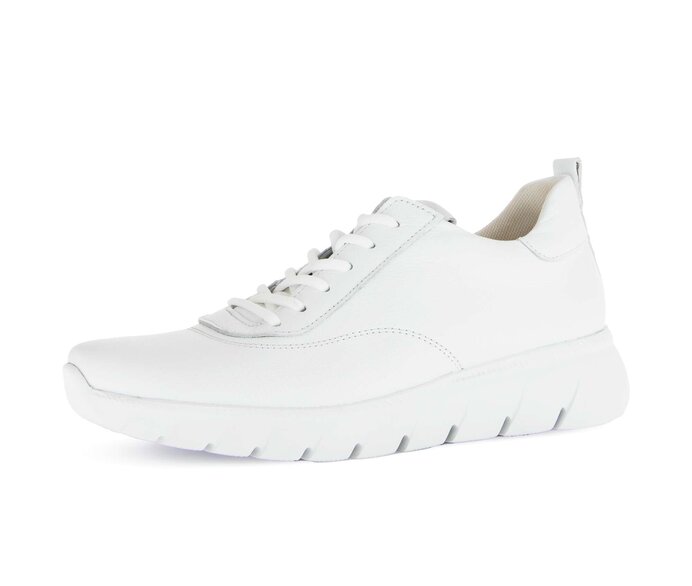 Gabor Sneaker Low Weiß - Glattleder