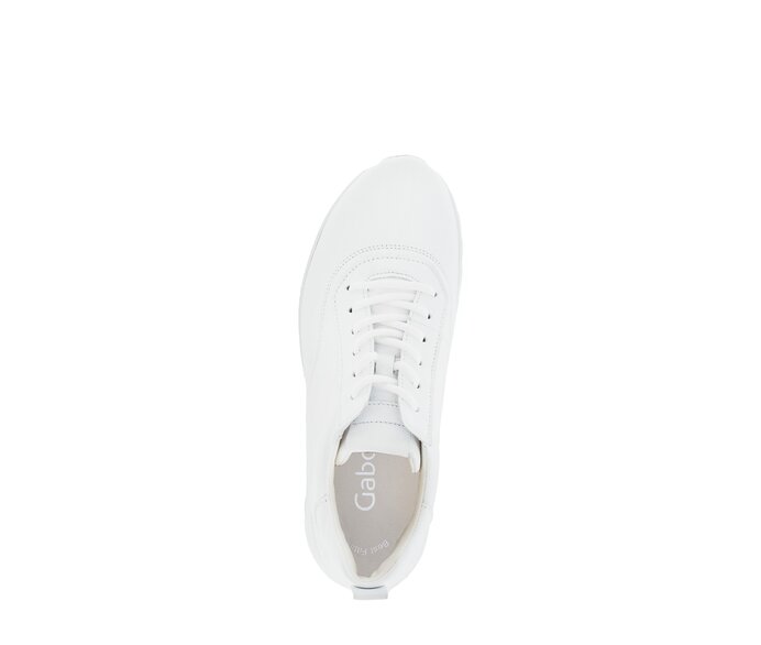 Gabor Sneaker Low Weiß - Glattleder