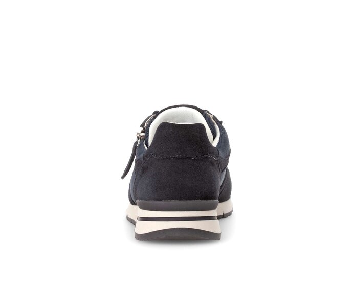 Gabor Sneaker Low Blau - Materialmix Leder/Lederimitat