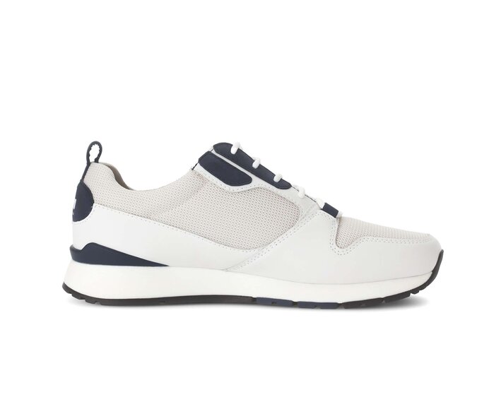 Pius Gabor Sneaker Low Weiß - Materialmix Leder/Textil