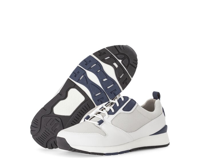 Pius Gabor Sneaker Low Weiß - Materialmix Leder/Textil