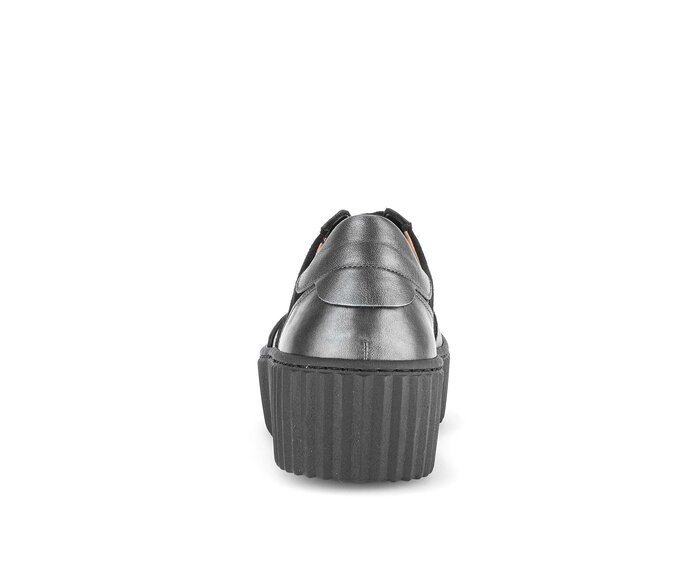 Gabor Sneaker Low Grau - Materialmix Leder