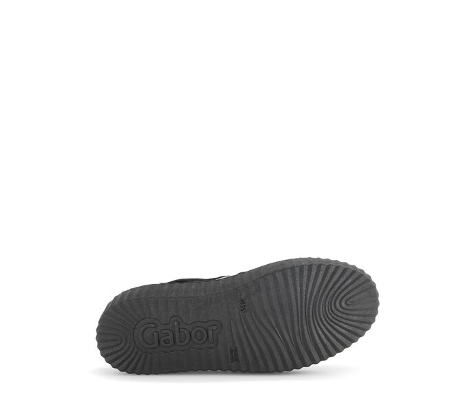 Gabor Sneaker Low Grau - Materialmix Leder