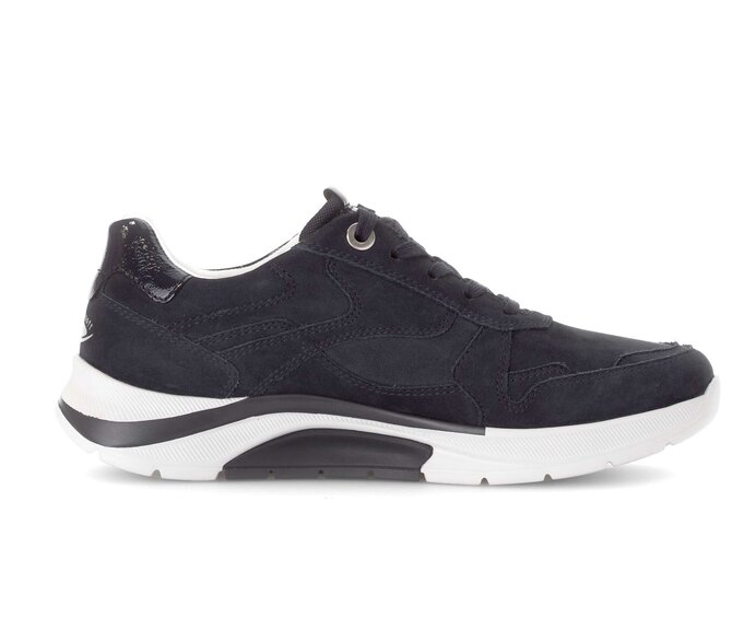 Gabor Sneaker Low Blau - Rauleder