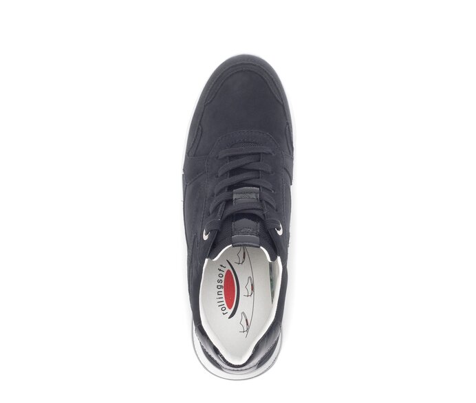Gabor Sneaker Low Blau - Rauleder