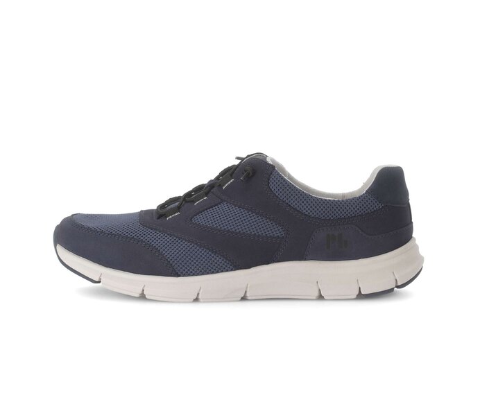 Pius Gabor Sneaker Low Blau - Materialmix Leder/Textil