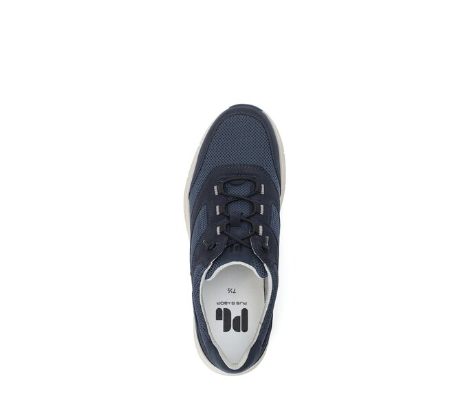 Pius Gabor Sneaker Low Blau - Materialmix Leder/Textil