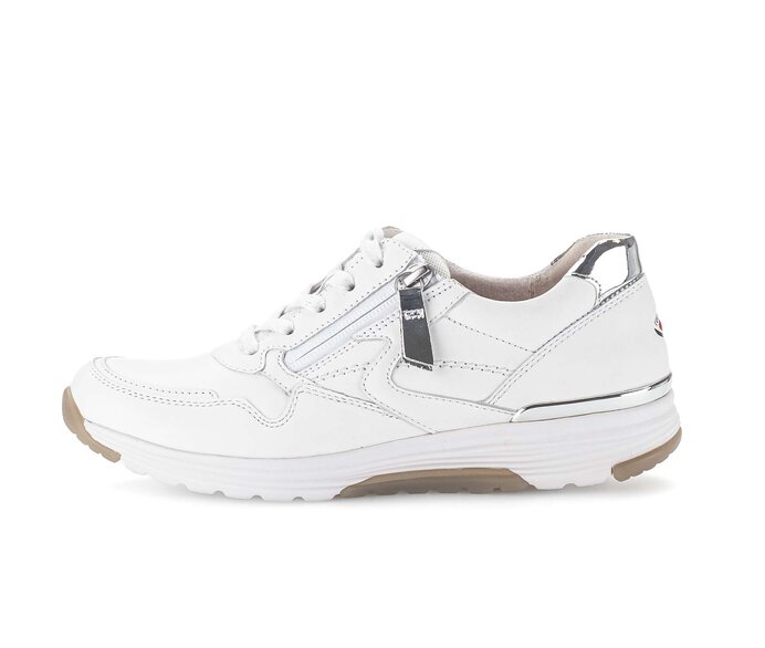 Gabor Sneaker Low Weiß - Materialmix Leder/Lederimitat