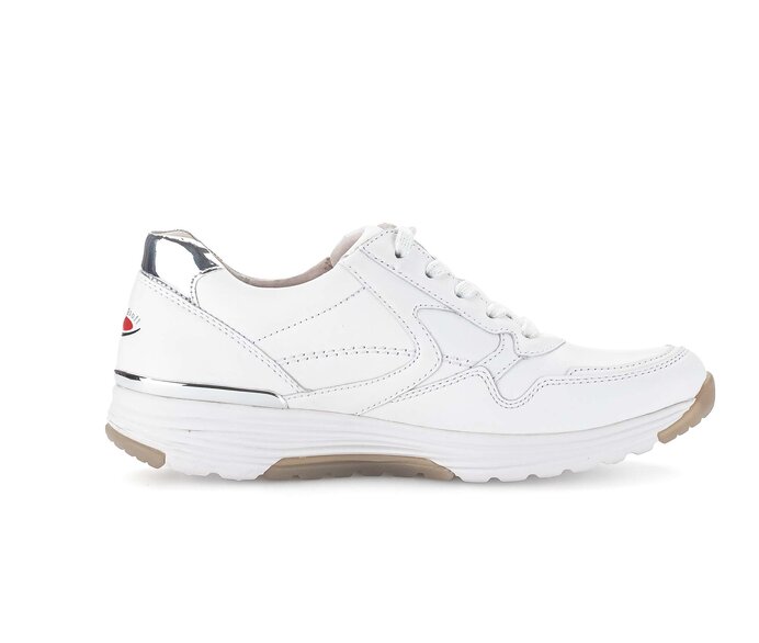 Gabor Sneaker Low Weiß - Materialmix Leder/Lederimitat