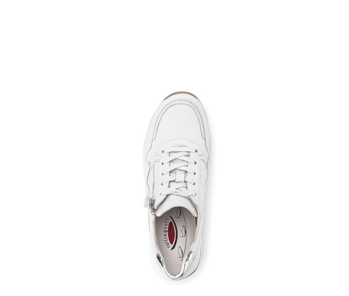 Gabor Sneaker Low Weiß - Materialmix Leder/Lederimitat