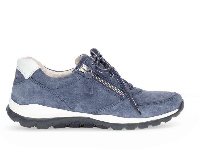 Gabor Sneaker Low Blau - Rauleder