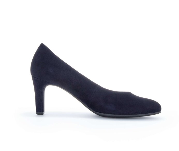 Gabor Eleganter Pumps Blau - Rauleder