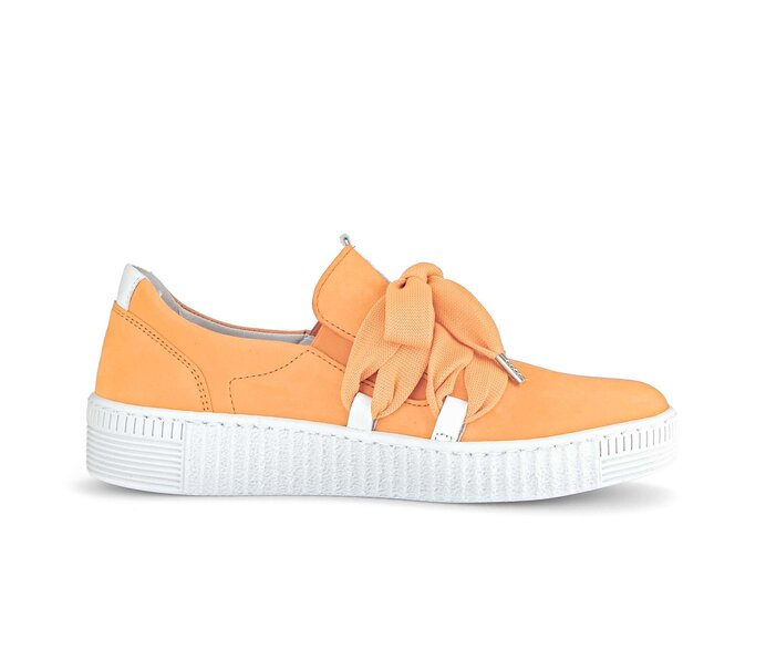 Gabor Sneaker Low Orange - Rauleder