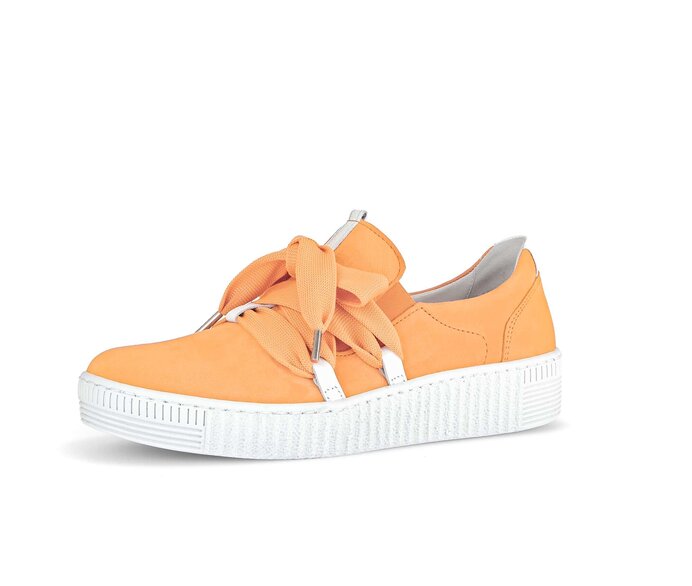 Gabor Sneaker Low Orange - Rauleder