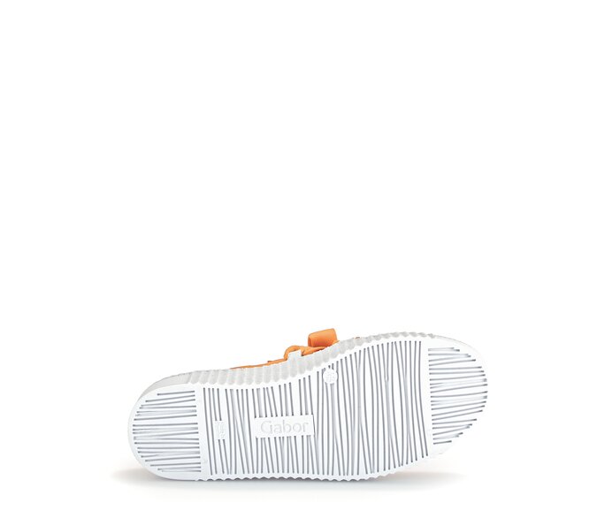 Gabor Sneaker Low Orange - Rauleder
