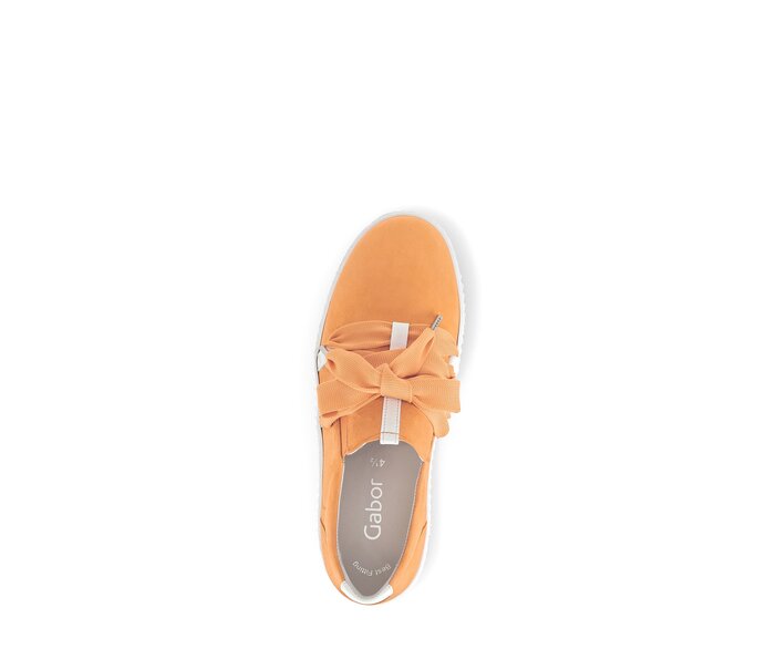 Gabor Sneaker Low Orange - Rauleder
