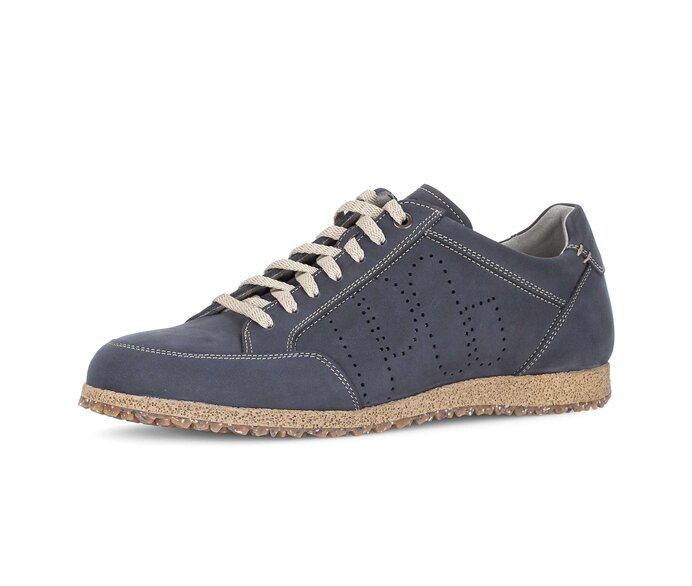 Pius Gabor Sneaker Low Blau - Nubuk