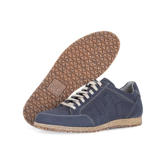 Pius Gabor Sneaker Low Blau - Nubuk