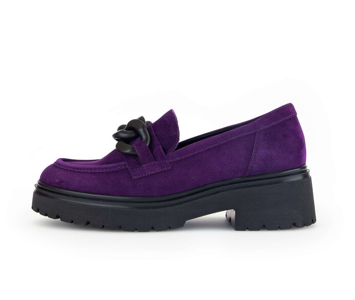 Gabor Loafer Lila - Rauleder