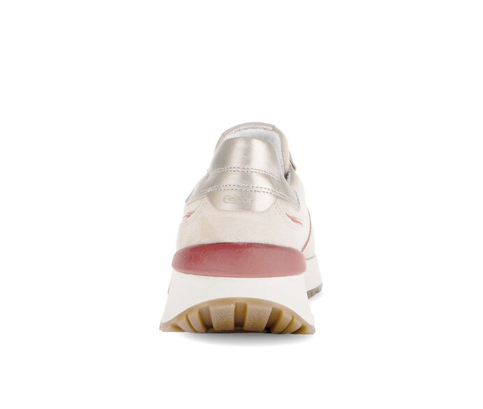 Gabor Sneaker Low Beige - Materialmix Leder