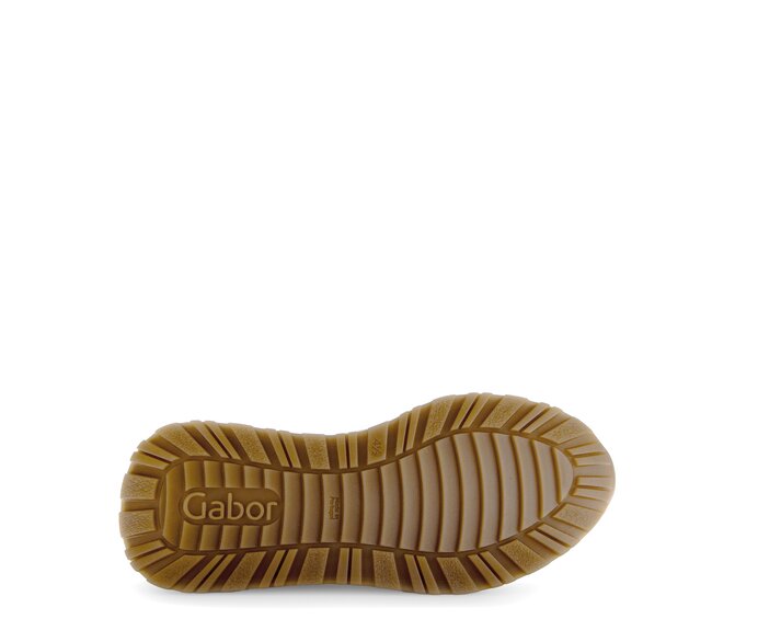 Gabor Sneaker Low Beige - Materialmix Leder
