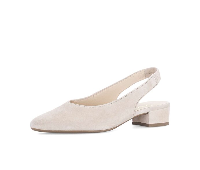Gabor Slingpumps Beige - Rauleder
