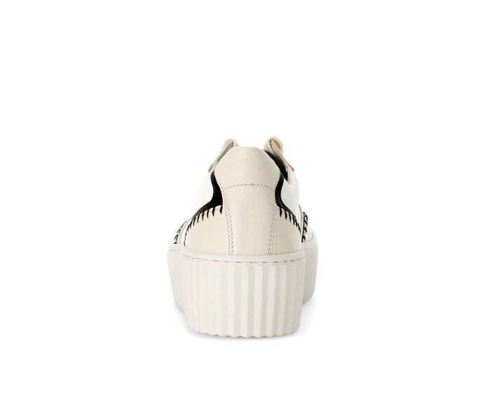 Gabor Sneaker Low Beige - Materialmix Leder