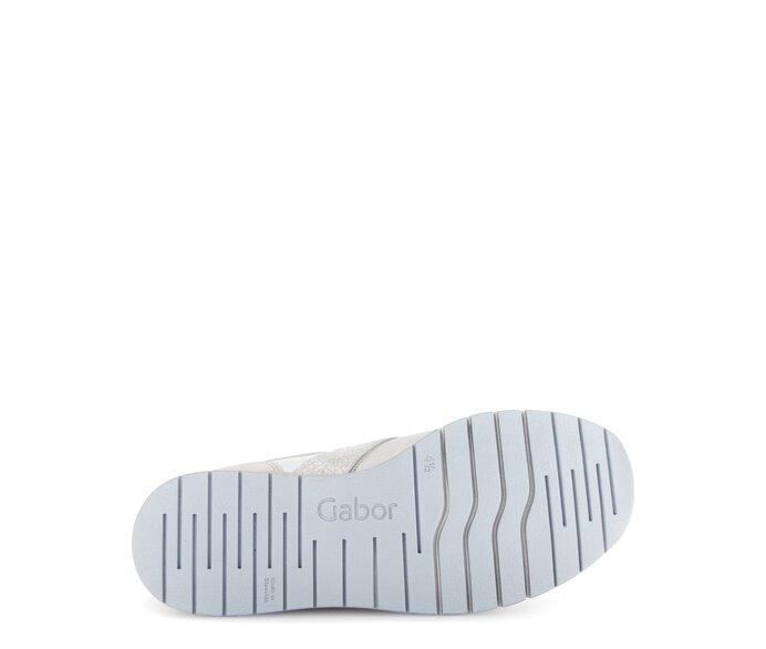 Gabor Sneaker Low Weiß - Materialmix Leder/Lederimitat