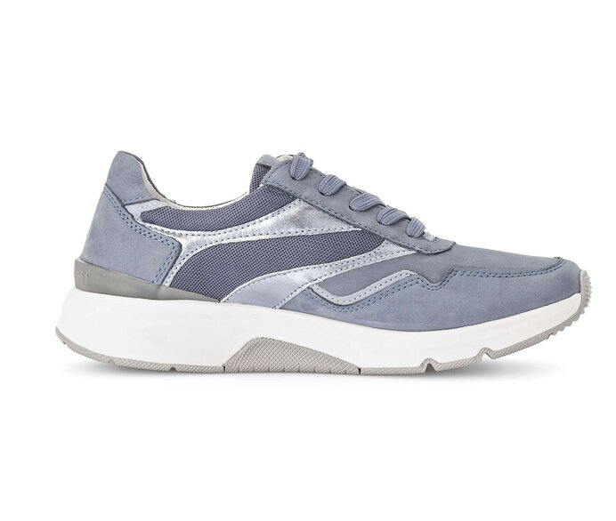 Gabor Sneaker Low Blau - Rauleder