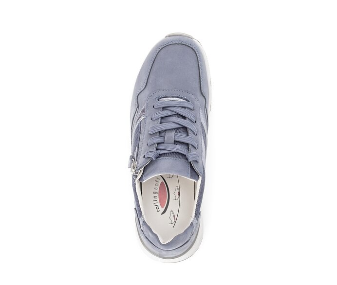 Gabor Sneaker Low Blau - Rauleder