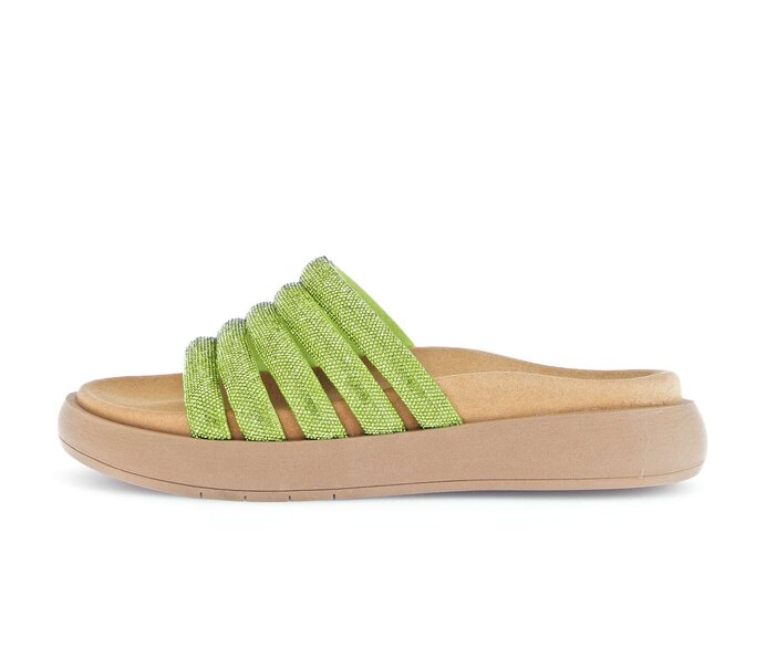 Gabor Pantolette Grün - Textil