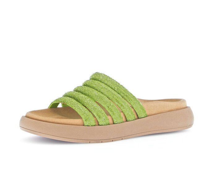 Gabor Pantolette Grün - Textil