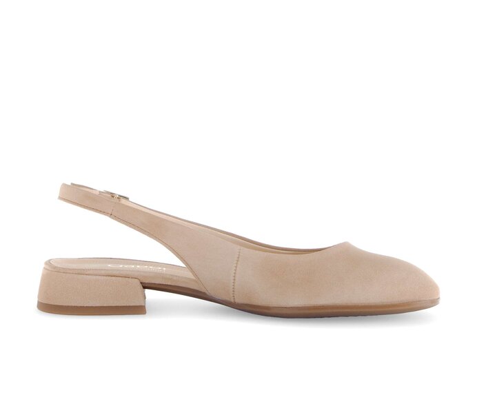 Gabor Slingpumps Beige - Rauleder