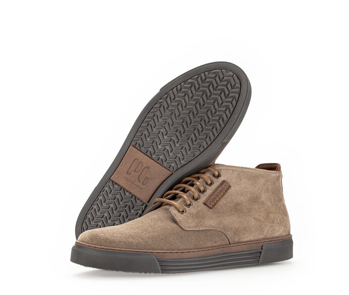 Pius Gabor Sneaker High Beige - Rauleder