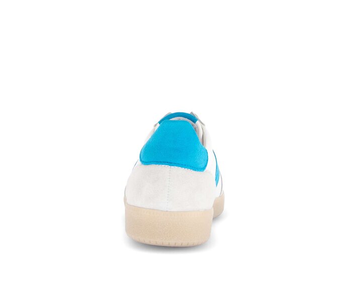 Gabor Sneaker Low Blau - Materialmix Leder