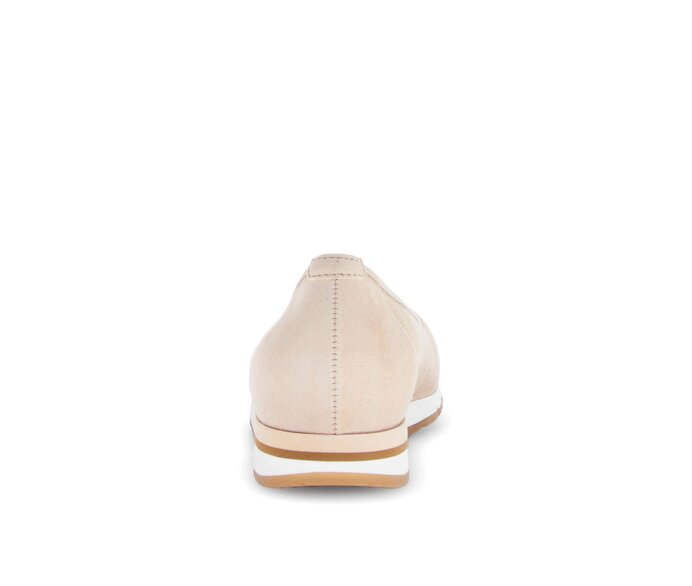Gabor Sportliche Ballerina Beige - Rauleder