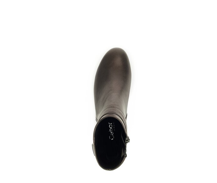 Gabor Elegante Stiefelette Bronze - Glattleder