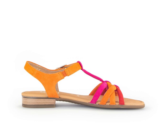 Gabor Riemchensandale Multicolour - Rauleder