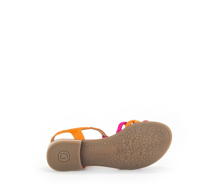 Gabor Riemchensandale Multicolour - Rauleder