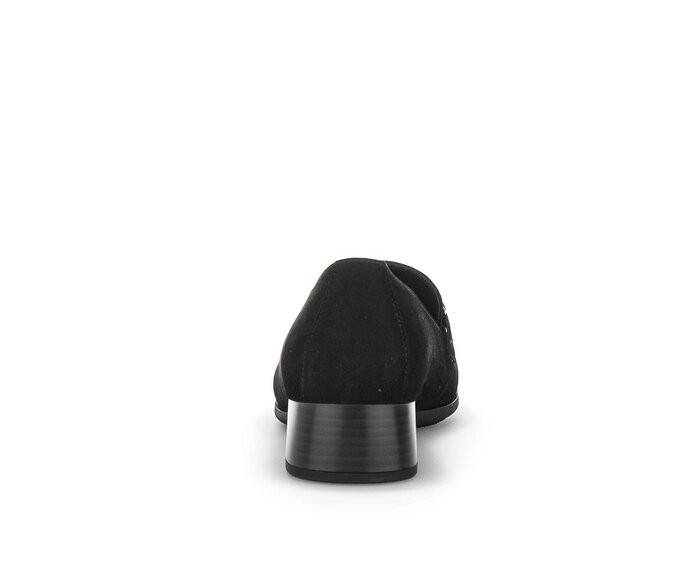Gabor Hochfrontpumps Schwarz - Rauleder