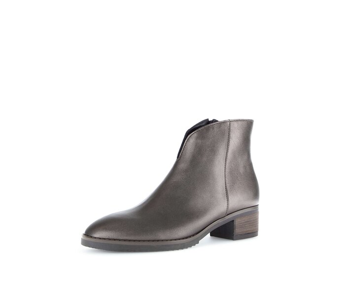 Gabor Elegante Stiefelette Bronze - Glattleder