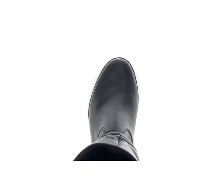 Gabor Sportliche Stiefelette Schwarz - Glattleder