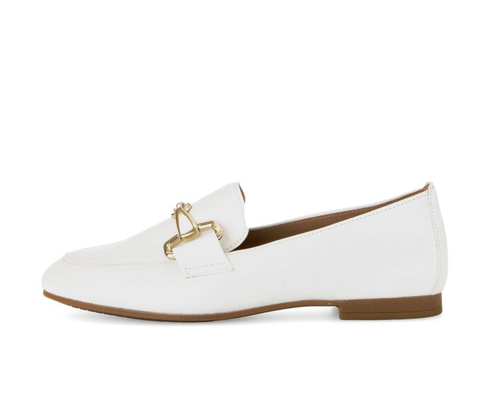 Gabor Slipper Creme - Glattleder