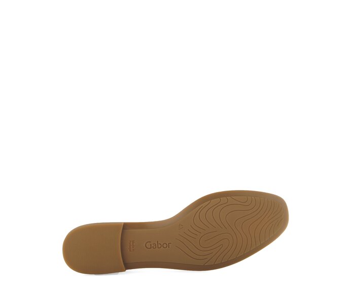 Gabor Slipper Creme - Glattleder