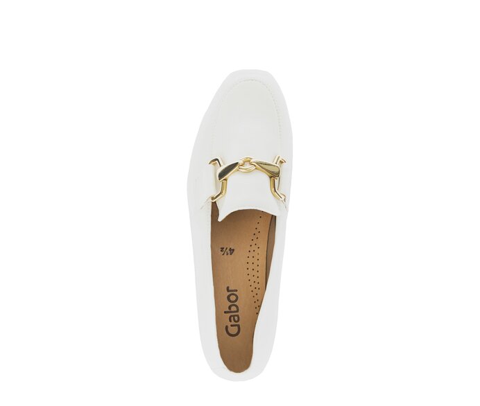 Gabor Slipper Creme - Glattleder