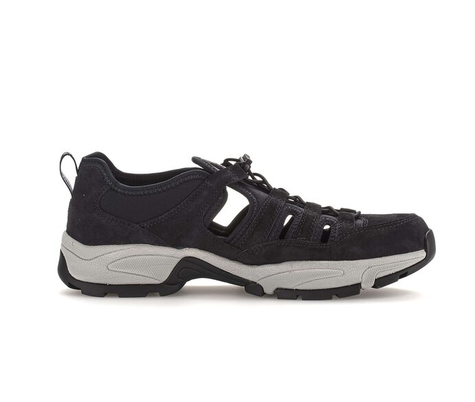 Pius Gabor Sneaker Low Blau - Materialmix Leder/Textil