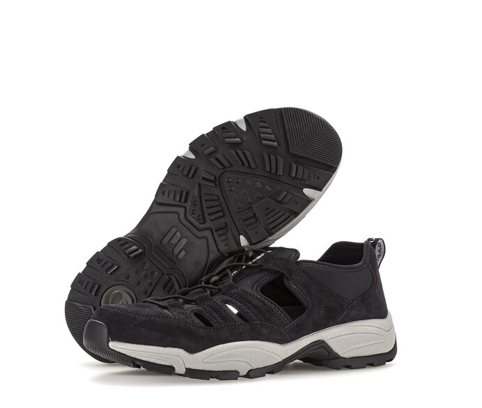 Pius Gabor Sneaker Low Blau - Materialmix Leder/Textil