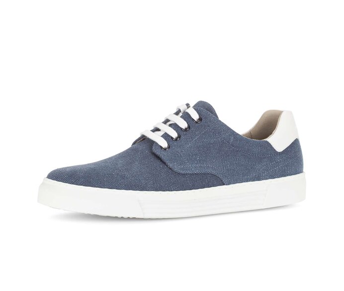 Pius Gabor Sneaker Low Blau - Materialmix Leder/Textil
