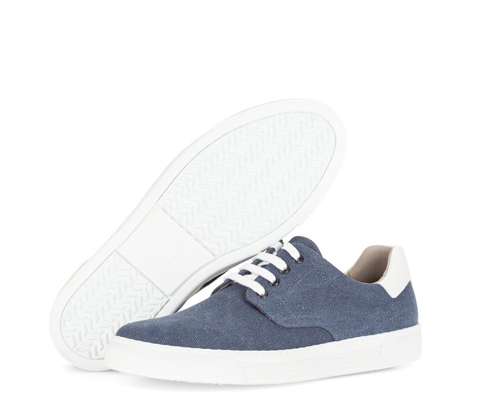 Pius Gabor Sneaker Low Blau - Materialmix Leder/Textil