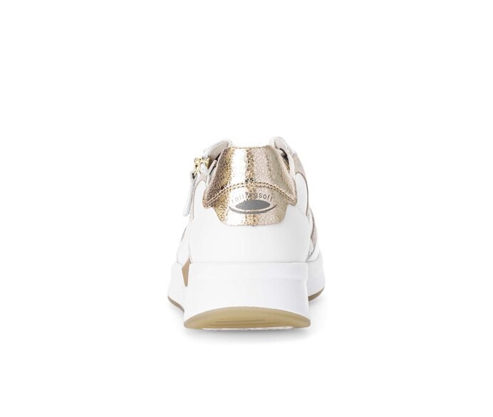 Gabor Sneaker Low Weiß - Materialmix Leder